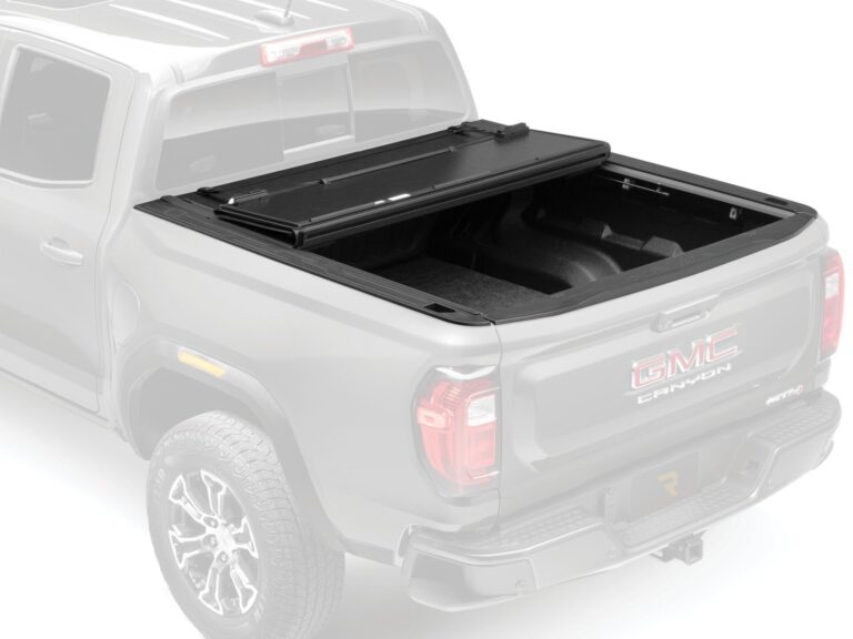 BAKFlip G2 tonneau cover hero marketing image with ghosted dimmed truck background